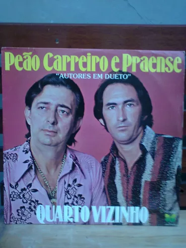 Disco de vinil Peão Carreiro e Praense- Autores em Dueto - Vinil Records