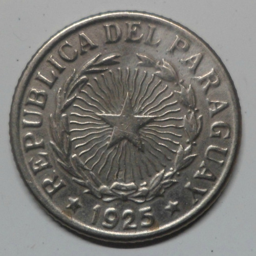 Jm* Paraguay 1 Peso 1925 Xf
