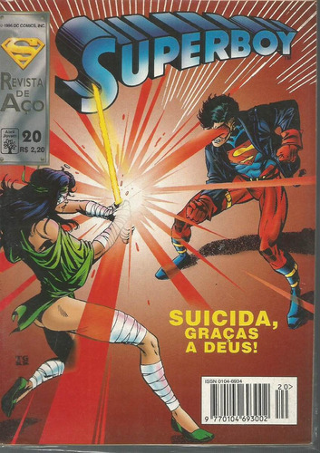 Superboy 20 1ª Serie - Abril - Bonellihq Cx10 B19