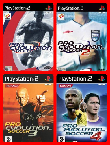 Pro Evolution Soccer Pes 2002 Até 2014 ( 13 Jogos Ps2)