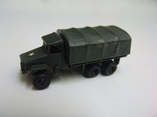 Brinquedos Eko (espanha) Antigo Caminhão Militar De Plástico