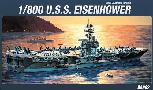 Portaviones Cvn-69 Uss Eisenhower- 1/800