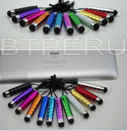 Stylus Lapiz Capacitiva Tablet iPod iPad iPhone 5s 6 Htc One