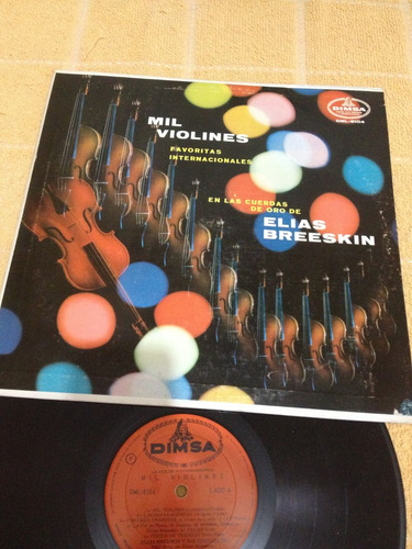  Elias Breeskin Mil Violines Disco De Vinil Original 