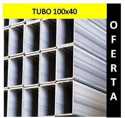 Tubo Estructural 100x40 6metros