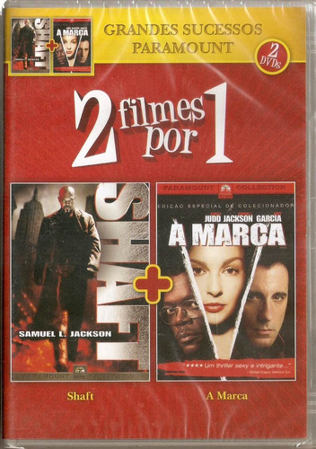 Dvd Duplo Shaft / A Marca - 2 Filmes Por 1 