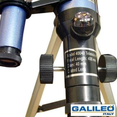 Imagen 5 de 7 de Telescopio Refractor Galileo Italy F400x40 C/tripode