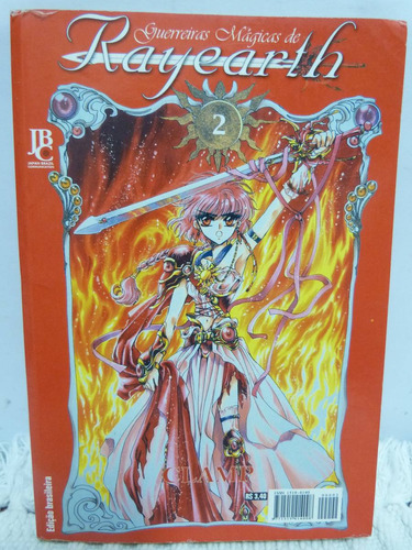 Revista Coleçao Manga Nº 2 Guerreiras Magicas De Rayearth