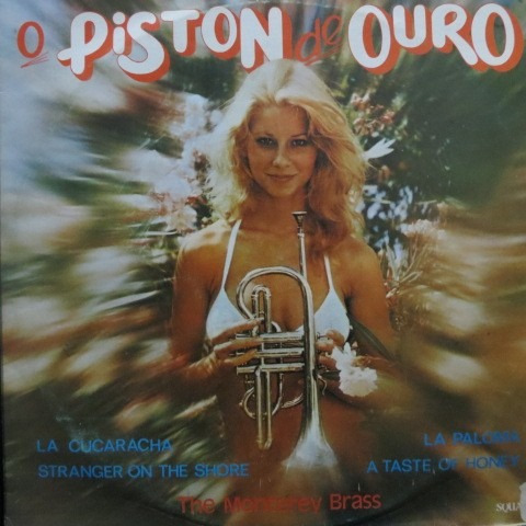 Lp  The Monterey Brass - O Piston De Ouro  -  Vinil Raro