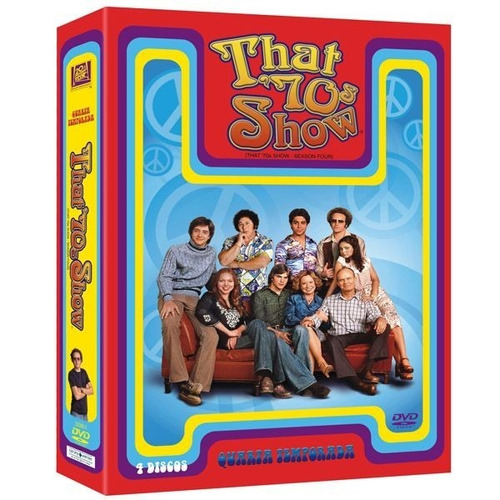 Dvd Original: That 70´s Show - 4ª Temporada Completa  4 Dvds