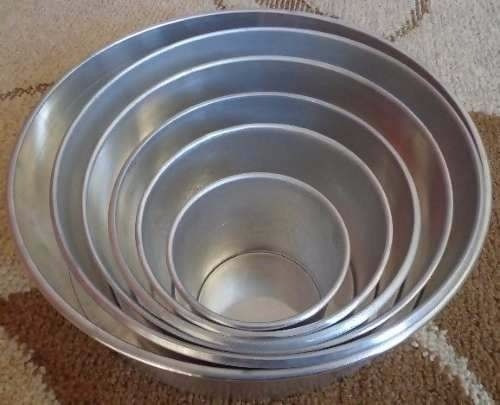 Imagem 3 de 4 de Conjunto De Formas Redondas Altas Com 6 Peças-10cm De Altura