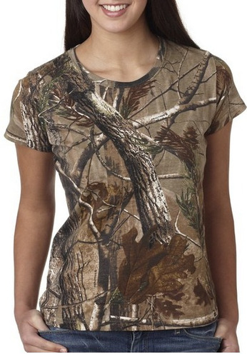 Franela Code V Ladies Realtree Talla S