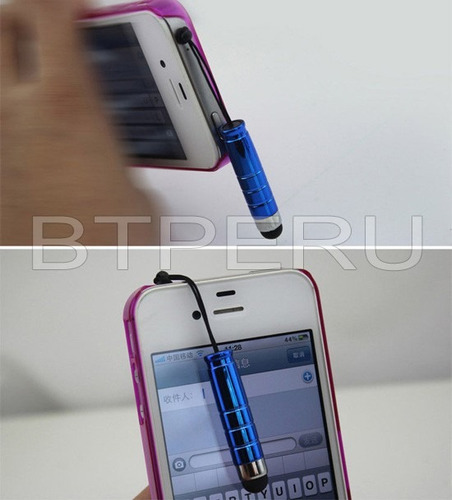 Stylus Lapiz Capacitiva Tablet iPod iPad iPhone 5s 6 Htc One
