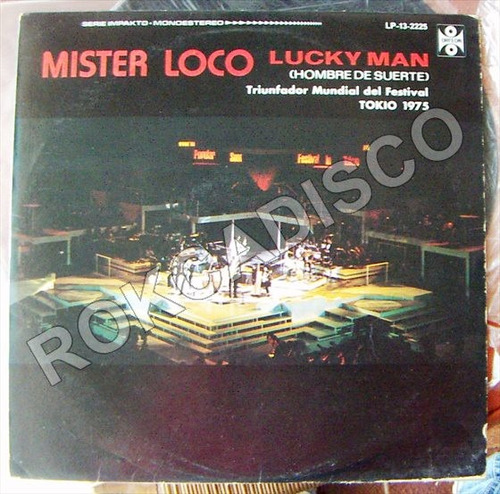 Rock Mexicano, Lucky Man, Mr. Loco, Lp 12´,