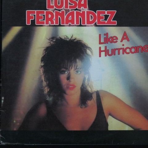 Luisa Fernandez - Like A Hurricane -  Compacto De Vinil Raro