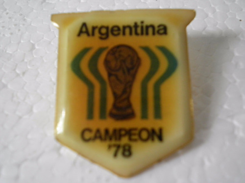 Prendedor Broche Campeon 78 Futbol Argentina Pin 2,8c Regalo