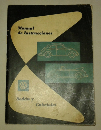 Manual 100% Original De Usuario: Vw Escarabajo 1961