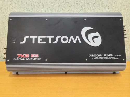 Modulo Stetsom 7.k2 7200w Amplificador Digital Mono