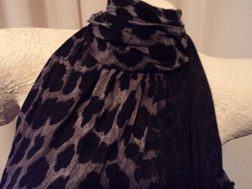Imagen 3 de 6 de Vestido Zara Fiesta Coctail Animal Print Nuevo Con Etiqueta