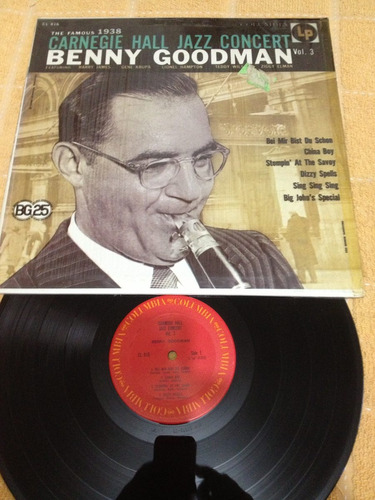 Benny Goodman Carneggie Hall Jazz Disco De Vinil Importado 