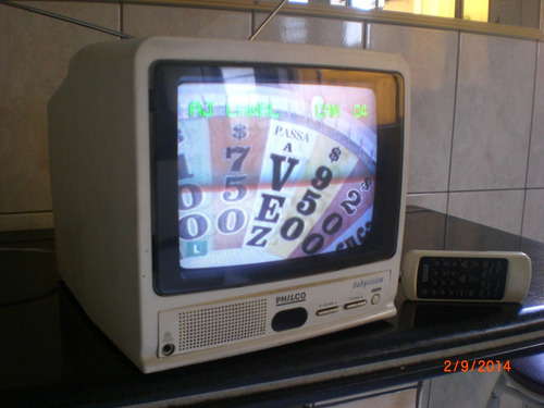 Tv 10 Polegadas Babyvision Philco Rarisima Tv Otima Tv Colec