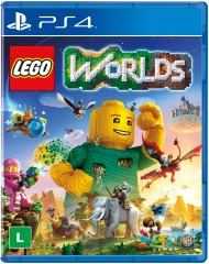 Lego Worlds - Ps4 - Mídia Física - Novo