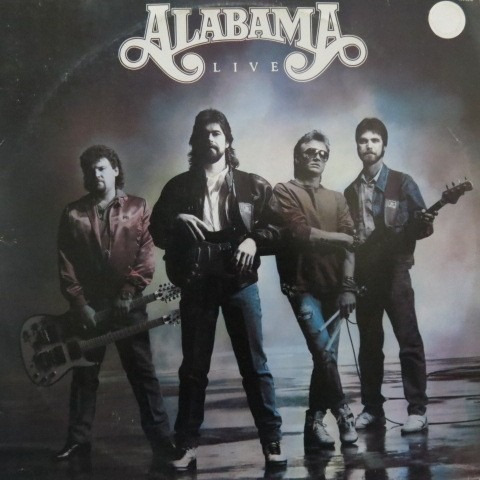 Lp  Alabama  -  Live  -   Vinil Raro