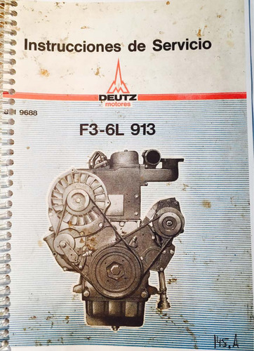 Manual De Taller Motor Deutz F3 F4l F5l 6l 913