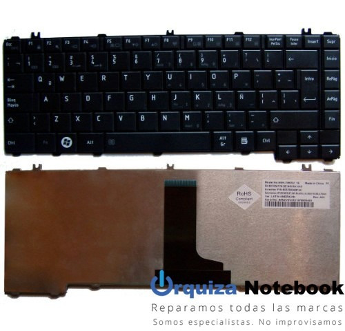 Teclado Toshiba L600 C600 C645 L645 L745