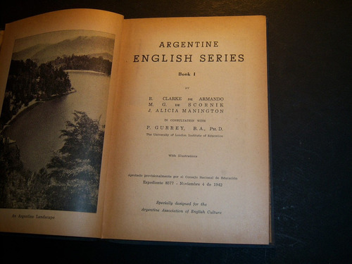 Argentine English Series 1. R Clarke De Armando. Scornik