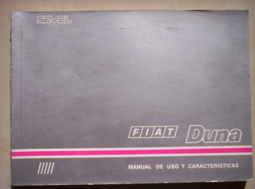 Fiat Duna Manual De Uso Y Caracteristicas Sevel