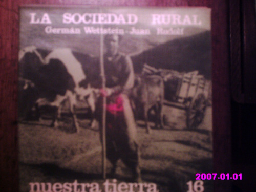  La Sociedad Rural  - Colección Nuestra Tierra Nº 16