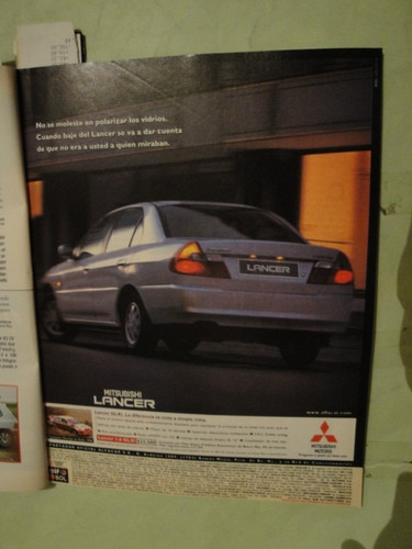 Publicidad Mitsubishi Lancer Año 1999