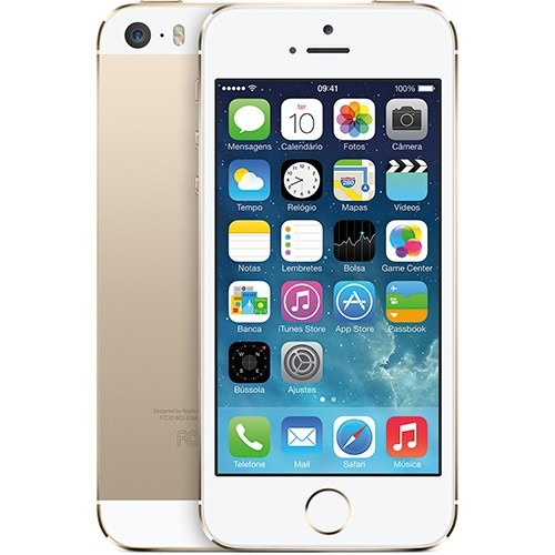 Apple iPhone 5s Dourado 16gb 4g Original Desbloqueado