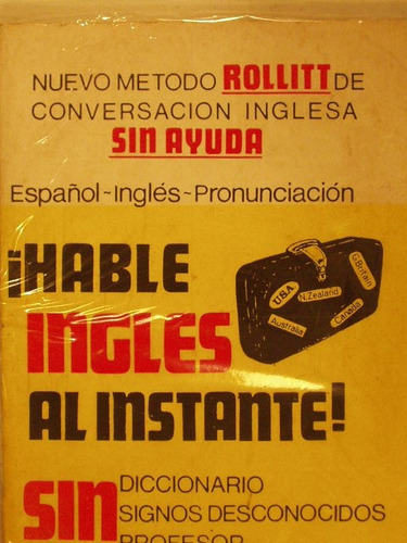 Libro Hable Ingles Al Instante Sin Diccionario Profesor