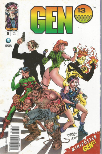 Gen 13 Vol N° 05 - Globo 5 - Bonellihq Cx434