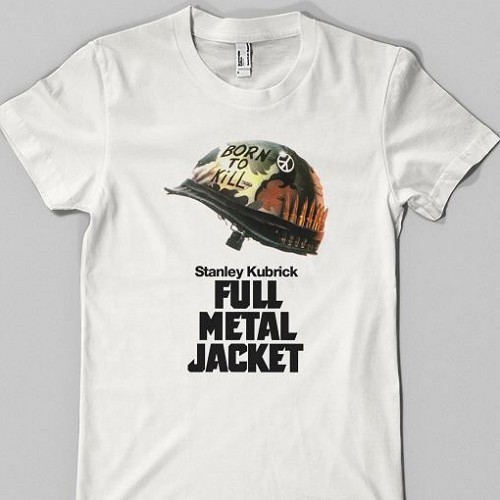 Remeras Full Metal Jacket - Nacido Para Matar - Kubrick