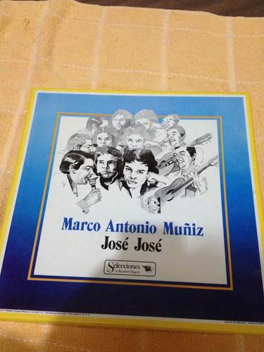  Marco Antonio Muñiz Y José José Álbum 8 Discos De Vinil 