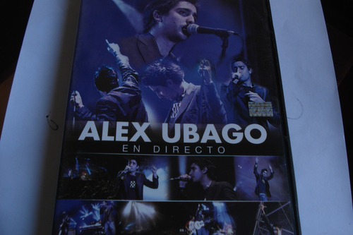 Dvd Alex Ubago En Directo