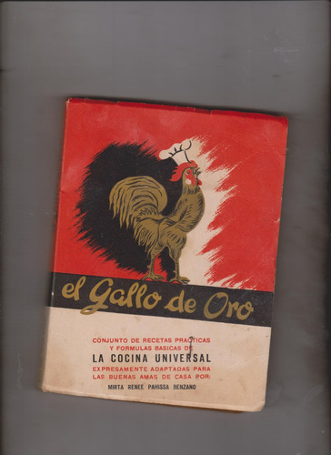 El Gallo De Oro Mirta Pahissa Benzano Montevideo 1953 Cocina