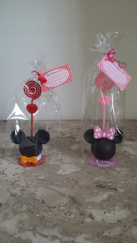 80 Lembrancinhas Mickey Minnie Aniversário, Nascimento, Chá