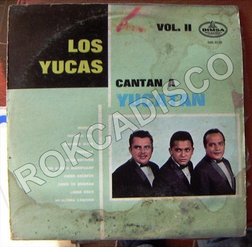 Bolero, Los Yucas, Cantan A Yucatan, Lp 12´,