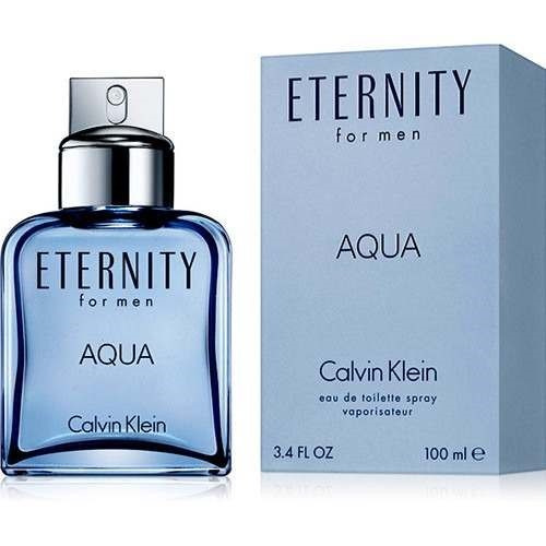 Perfume Importado Eternity Aqua 100 Ml Original E Lacrado