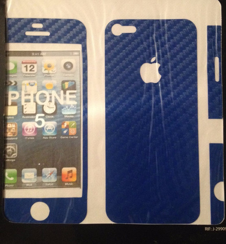 Skin Fibra De Carbono iPhone 5/5s