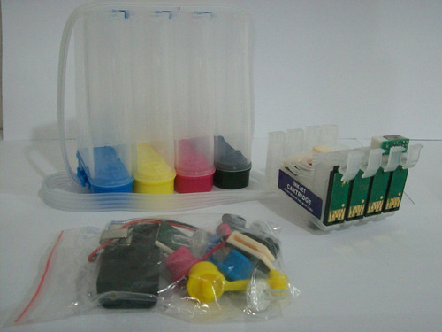 Sistema Continuo T22 Tx120 Tx130 Cartuchos 132 Negro 133