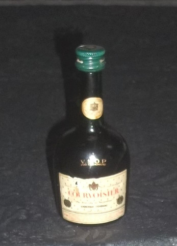 Botellita Courvoisier V.s.o.p Cognac Llena Antigua.