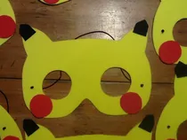 Comprar Souvenirs Antifaces Pokemon Picachu 10 Unidades