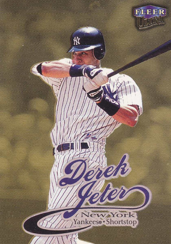 1999 Fleer Ultra Gold Medallion Derek Jeter Ny Yankees