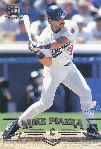 1998 Pacific Silver Mike Piazza C Dodgers