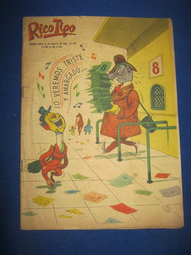 Revista Rico Tipo Numero 449 Año 1953